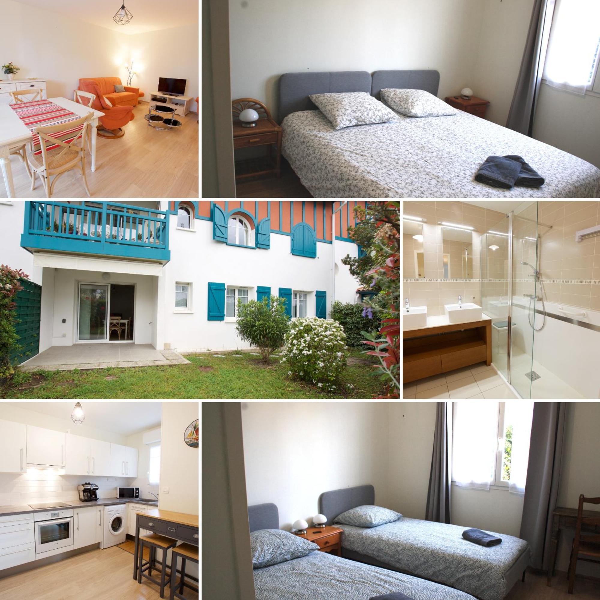 * Capbreton * Hossegor * Golf * Parking * Famille公寓 外观 照片